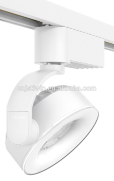 TIWIN 9W Commercial LED track rail lights with white body