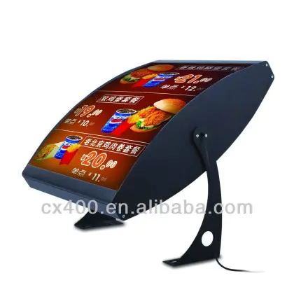menu display light box , advertising light box , aluminum alloy light box