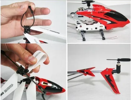 Hot Selling SYMA S107G Metal Gyro Helicopter with LED lights