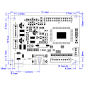 HDMI signal input LCD controller for LVDS TFT-LCD