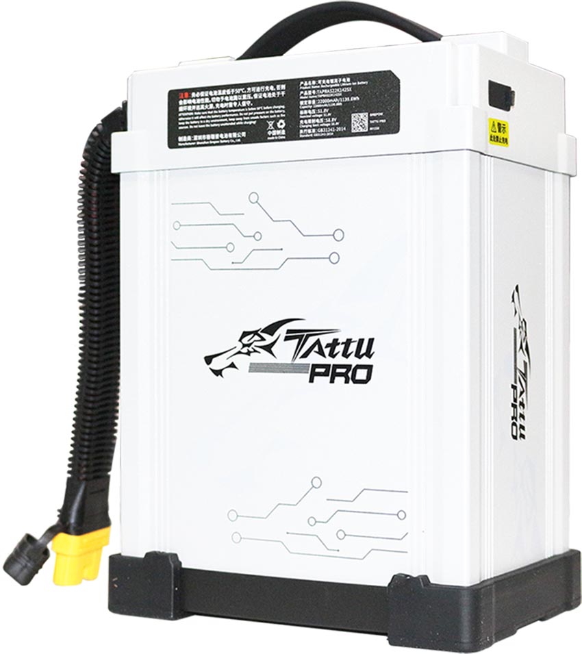 TATTU battery 14S 22000mAh for farming drone