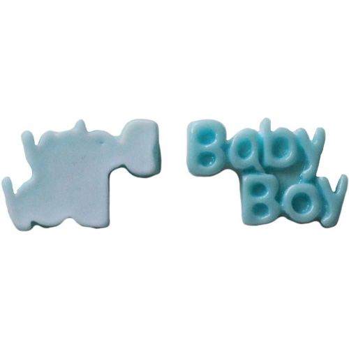 25MM Kawaii Words BabyBoy Resin Cabochon DIY Cell