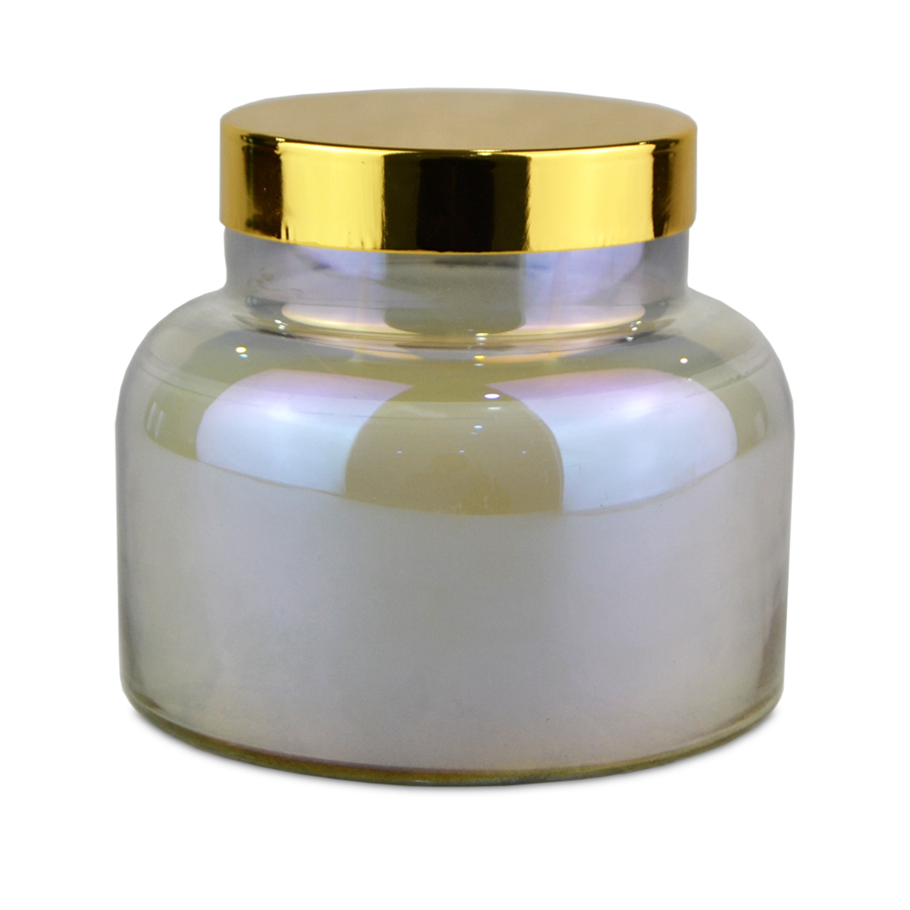 Multi Colored Aromascape Fragrant Glass Jar Candles