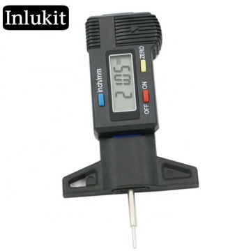 Car Tyre Maintenance Tool: Digital Tread, Brake Pad, Shoe, and Gauge Depth Tester