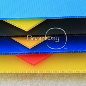 Good yelow polypropylene hollow board with good price per kg