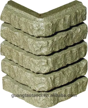 Low price exterior wall bricks artificial tiles