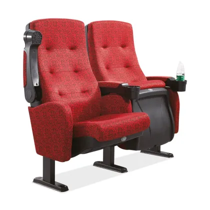 Cinema Conference Chair with Cup Holder - Foshan Chair Seat Parts