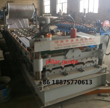 automatic roofing tile wall and roof panel cold roll roof tile machine