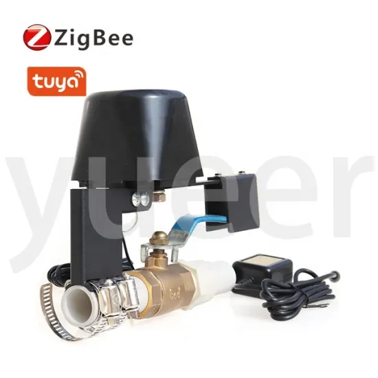 Tuya ZigBee WiFi Smart Water Valve with Remote Control and Timing Switch for Home Automation