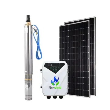 DC Submersible Well Solar Water Pump Systems for Agricultural Irrigation