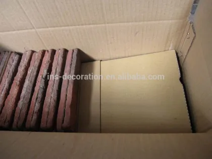 Red color clay bricks
