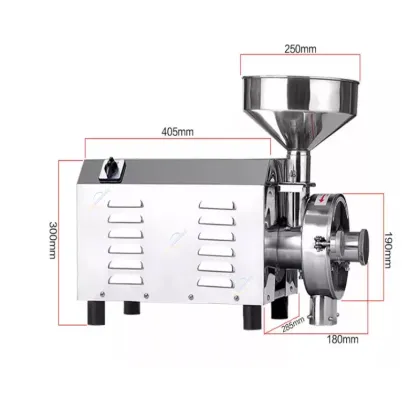 Household Small Grinder Machine for 100KG Barley, Oats, Sesame, Wheat, Maize