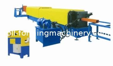 Panasonic Plc Control Squared / Round Down Pipe Roll Forming Machine