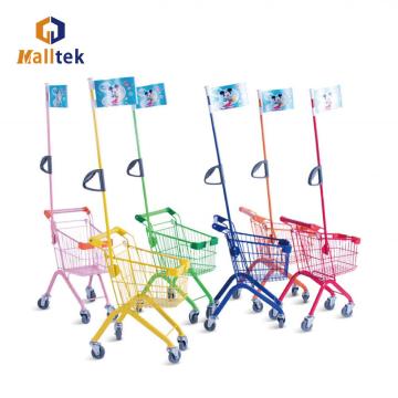 European Children Supermarket Shopping Trolley