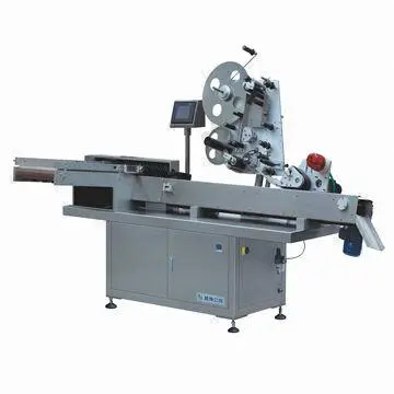High-speed aluminum foil container label machine
