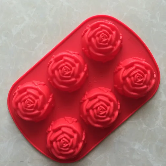 DIY Bath Roses Flower Soap Molding Molds - 131pcs Silicone Soap Making Molds