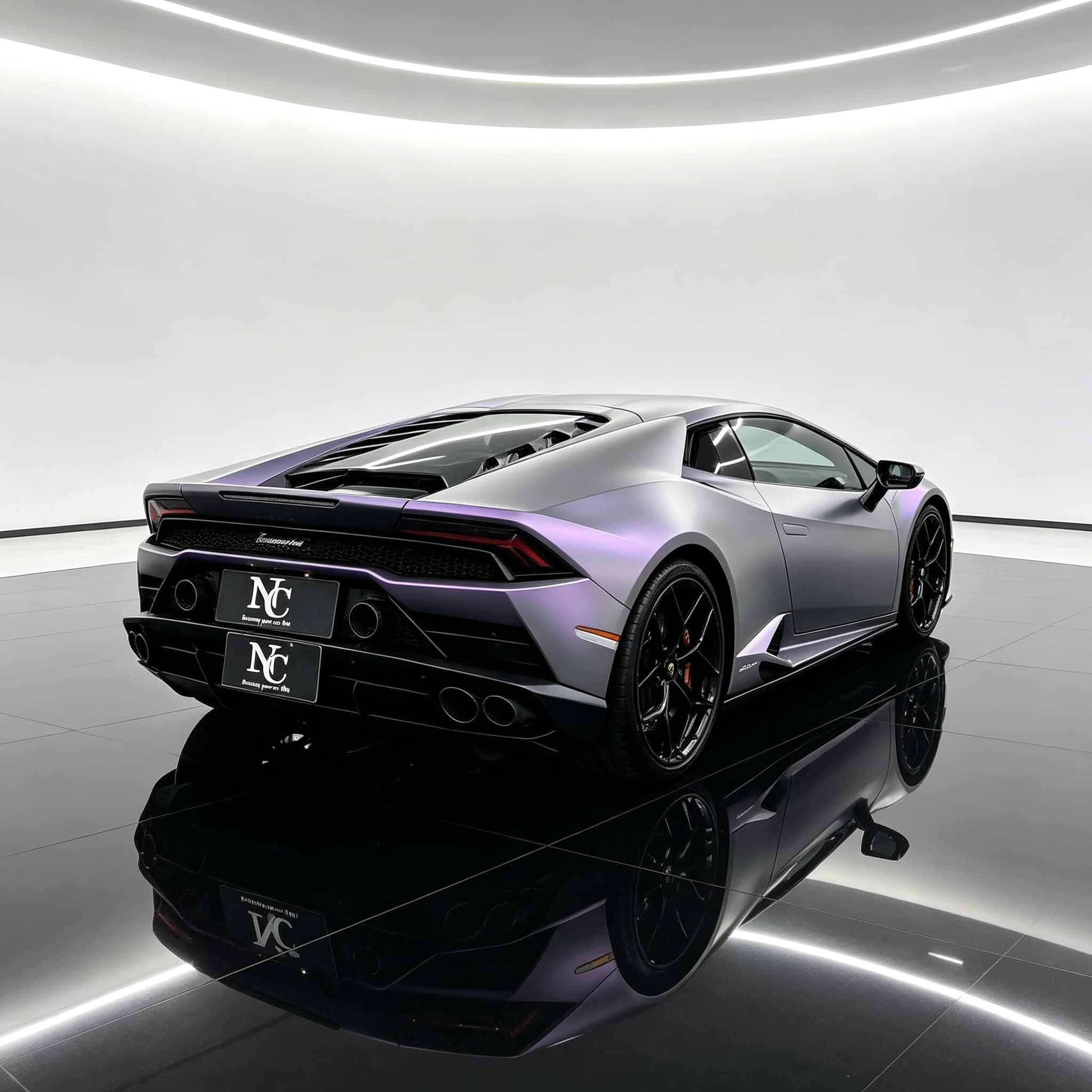 Self-Healing Tech-Grey PurpleVinyl Wrap