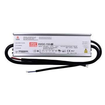 يعني سائق LED سلسلة HVGC - 12V/24V AC -DC مزود الطاقة