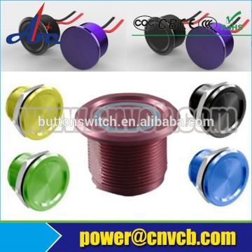 push button remote start metal 16mm push button switch flat