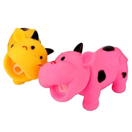 N297 hot vinyle scream cattle toys for venting
