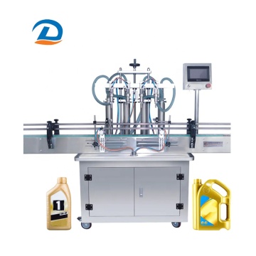 Machine de remplissage de bouteille pour animaux de compagnie pour jus, vin et détergent