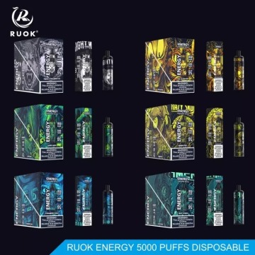 Disposaple vape ruok energy 5000 puffs vape pakai buang