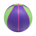 حجم 7 كرة سلة مطاطية مخصصة شعار مخصص