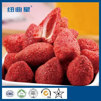 Freeze dried strawberry slice exporting