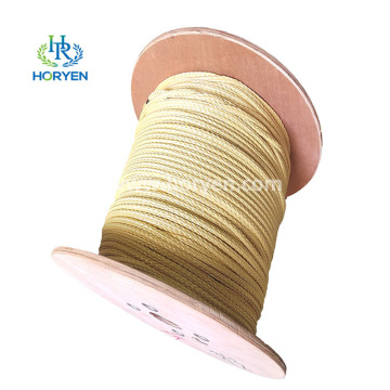 Flame Retardant Dense Braided 1/4" 1/8" Aramid Rope