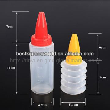 Icing Cake Decorating Tools Bottles with 8 pcs nozzles / CAKTE TOOLS