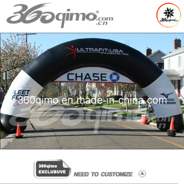 Inflatable Black Racing Archway (BMAE28)