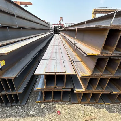 Factory Direct H-Beams: A36, SS400, S235JR, S355 Steel H-Shape Iron Beams - Hot Rolled Universal Steel H Beams