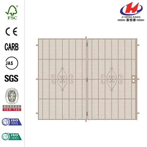 Montaje de la proyección del Outswing puerta de seguridad de acero Patio