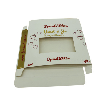 Custom Logo Printed Box Packaging: Small Cheaper Plain White Cardboard Box with CMYK