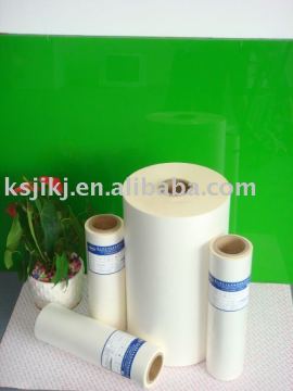 With EVA Preglued Thermal Lamination PET Film in Europe