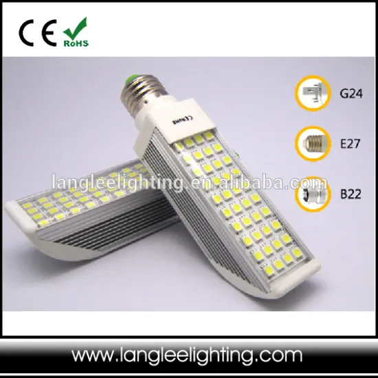 8W LED LIGHT BULB G23/G24/E27/E14/GX24 LED LAMP ALUMINUM +PC LED LIGHT G24