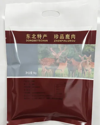 Stand Up Pouch With Handle For Venison