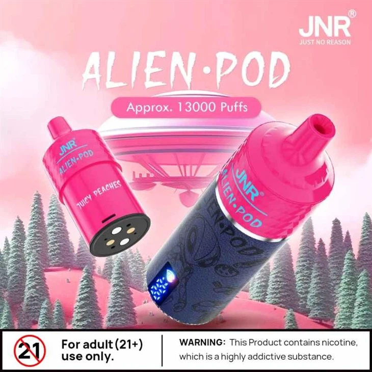 JNR Alien Pod 13000 Puff Vape 7.3eur