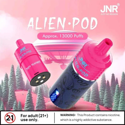 JNR Alien Pod 13000 Puff Vape 7.3eur