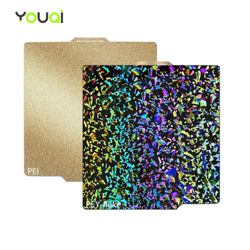 3D Printer Build Plates for Bambu Lab Models: YouQi Smooth Flake PEY Textured PEI Spring Steel Plates