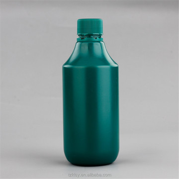 500ml Hot Sale PE Plastic Liquid Container Medicine Bottle with Child Proof Cap