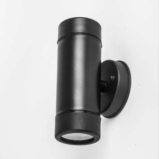 IP65 LED Wall Sconce Lamp with GU10 Bulbs: Outdoor Up and Down Lighting Solution