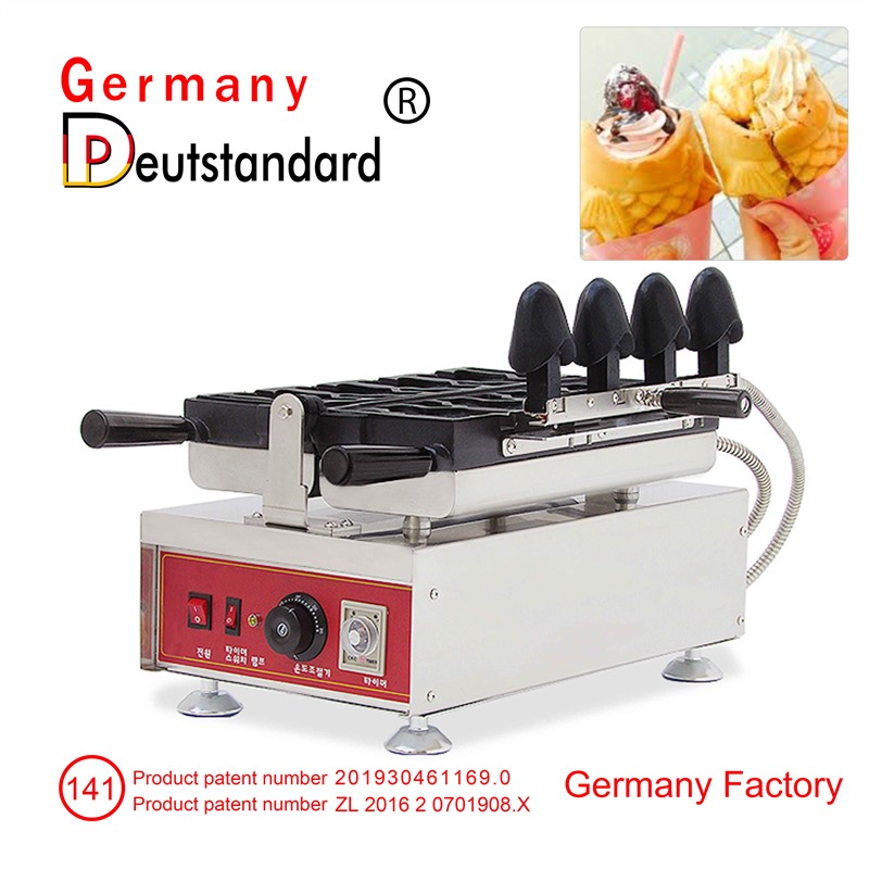 Elektrische Taiyaki-Maschine Eiscreme-Taiyaki-Maschine