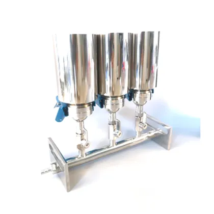 Stainless Steel Manifolds and Filters for Microorganism Testing Labs