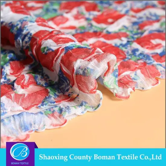 China suppliers Top-end Custom Printing stretch knit fabric