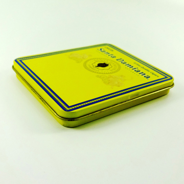 high quality rectangular tin box for cigarette
