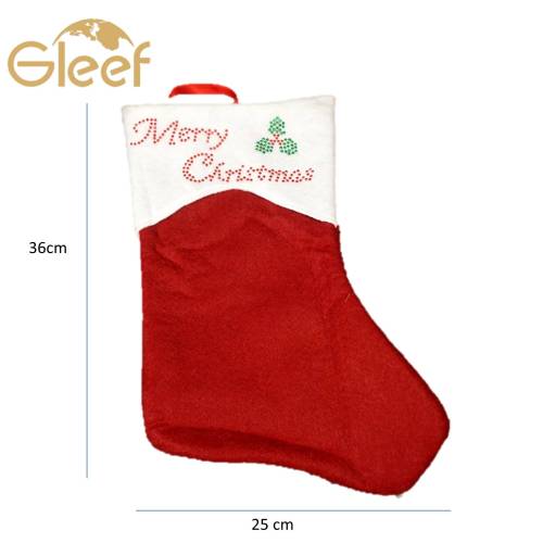 Felt Chrismas Stocking felt Christmas non-woven Stocking sock in Bulk Supplier