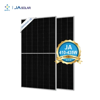 High-Power Solar Panels: 410W to 435W Mono and Bifacial Ja Solar Panels