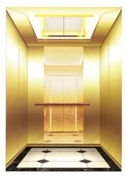 Small building stainless stell passenger lift