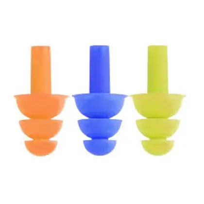 Soundproof Wired Safety silicone earplugs for swimming